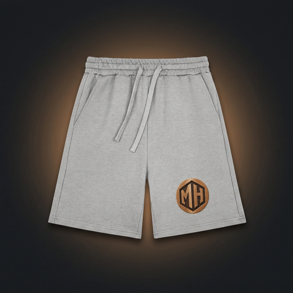 Back view of MR. HAPPINESS "Cheers to Summer" Shorts
