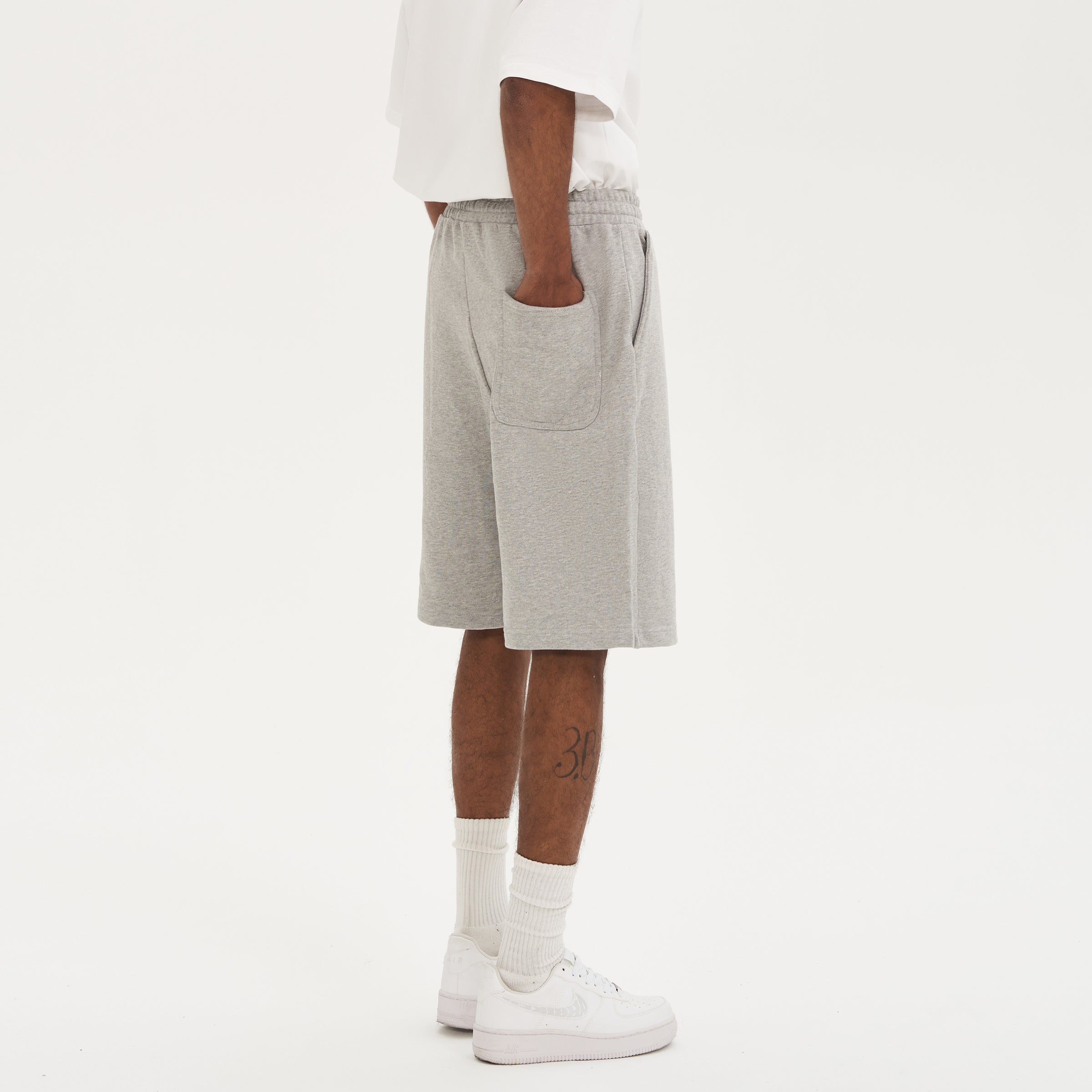 Editorial shot of the MR. HAPPINESS "Cheers to Summer" Shorts